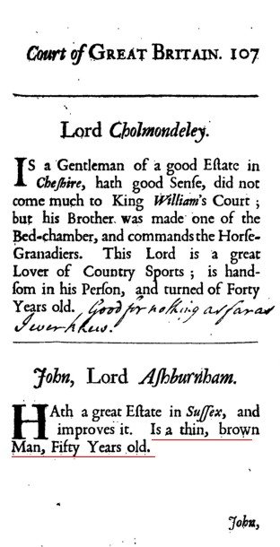 John Ashburnham, 2nd Earl of Ashburnham
